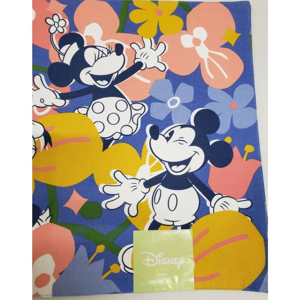 Set of 2 Same Fabric Printed Placemats(13
